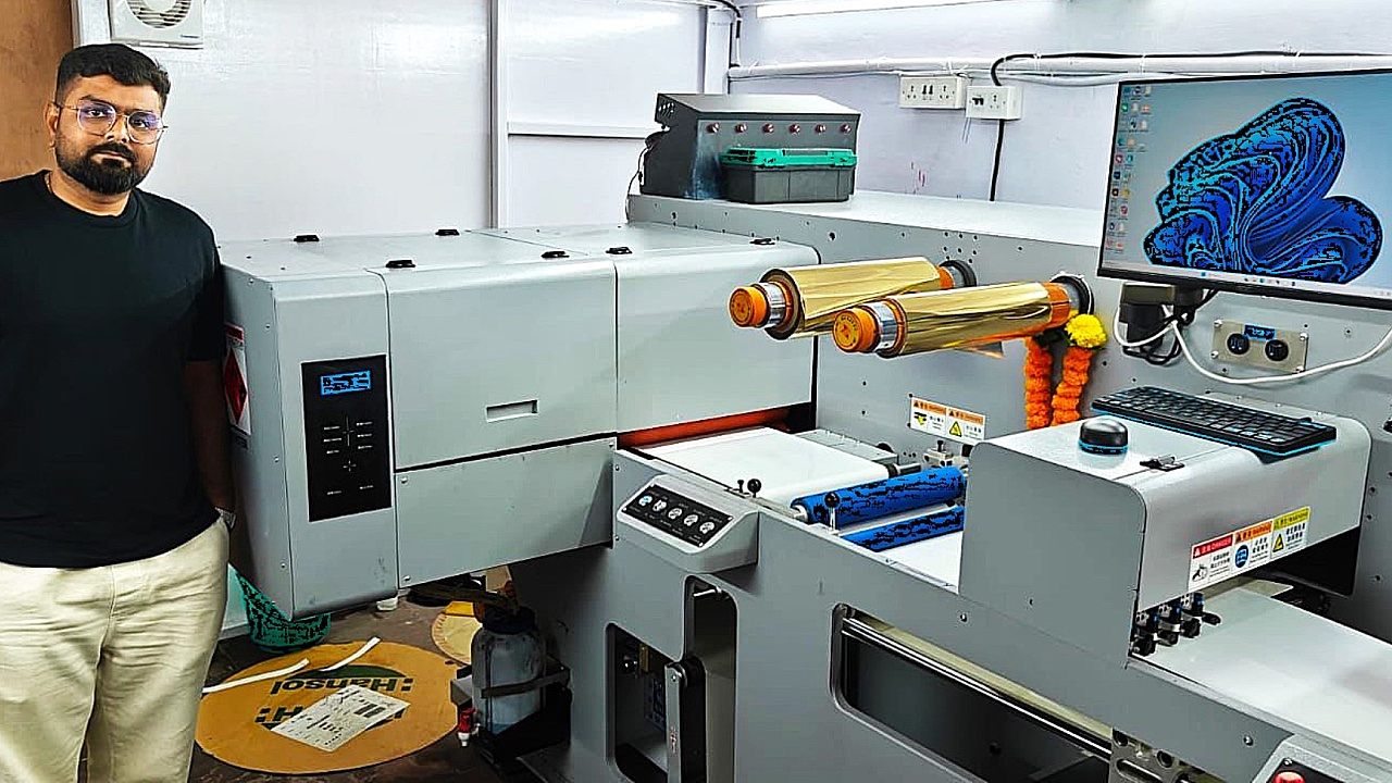 Croatian converter installs Weigang ZX-320G | Labels & Labeling